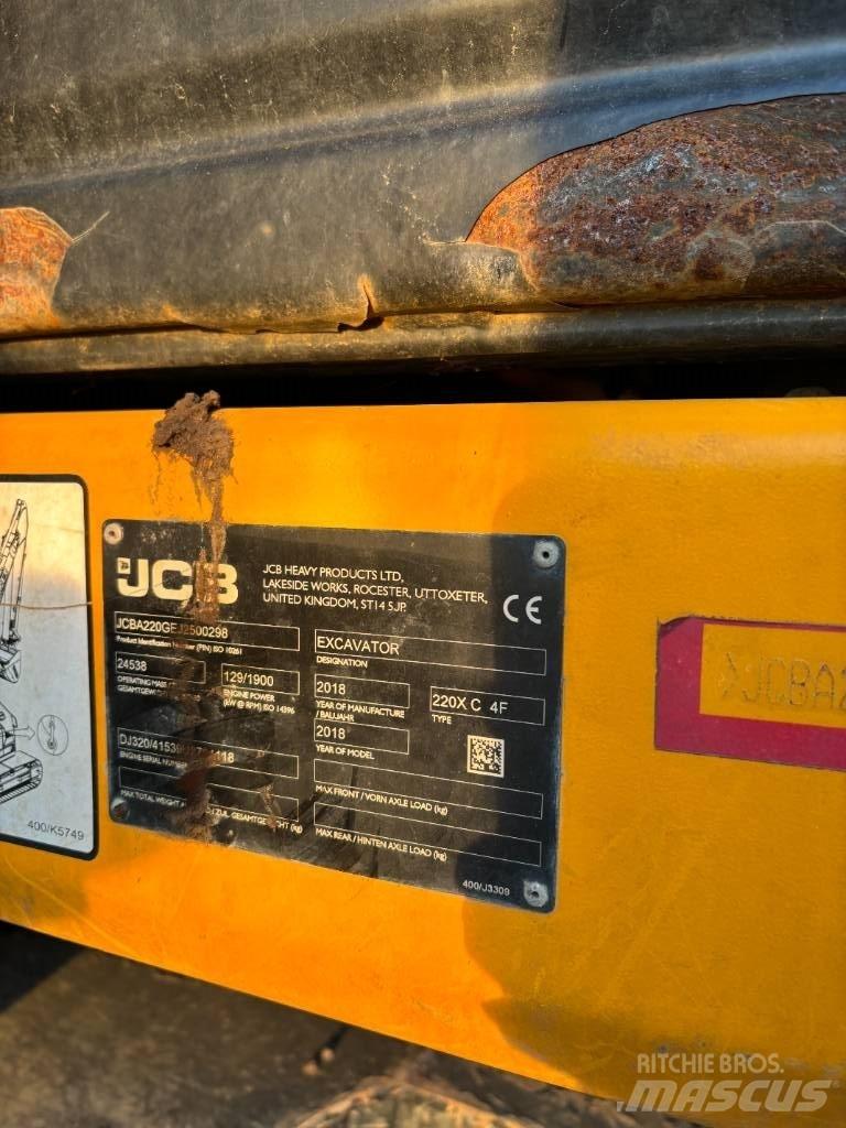 JCB 220 حفارات زحافة