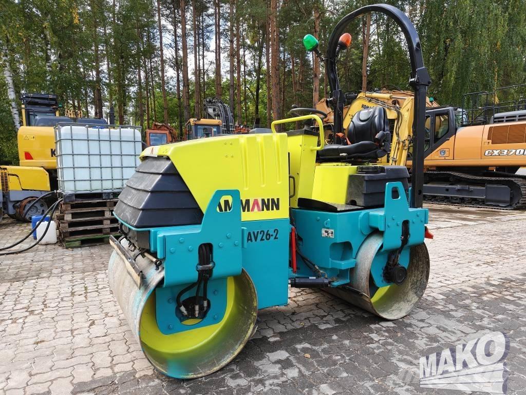 Ammann AV 26-2 مداحل ثنائية الاسطوانة