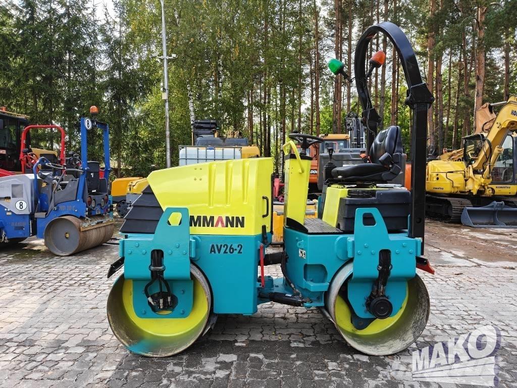 Ammann AV 26-2 مداحل ثنائية الاسطوانة