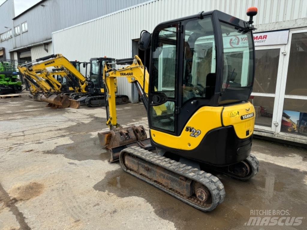 Yanmar SV22 (01553) حفارات صغيرة أقل من 7 طن (حفارات صغيرة)