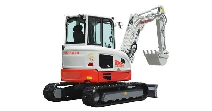 Takeuchi TB 350R حفارات صغيرة أقل من 7 طن (حفارات صغيرة)