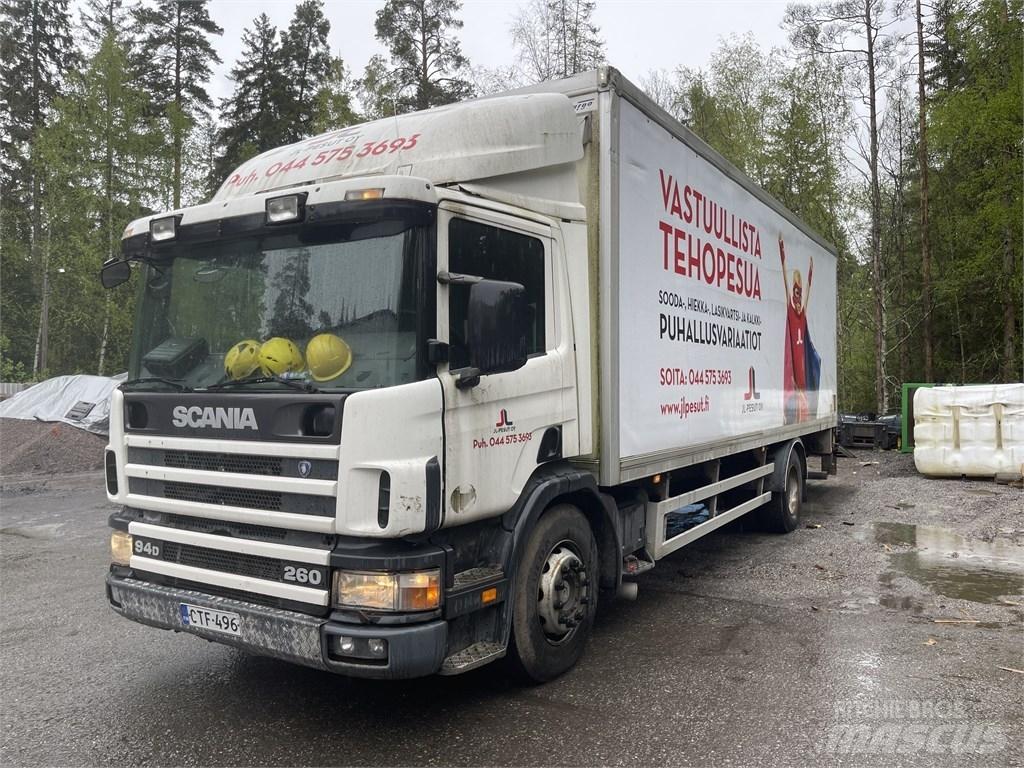 Scania 94 D 260 شاحنات ذات هيكل صندوقي