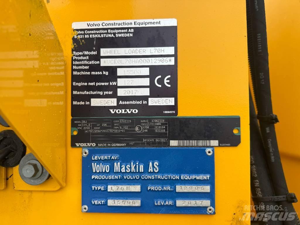 Volvo L 70 H لوادر بعجل