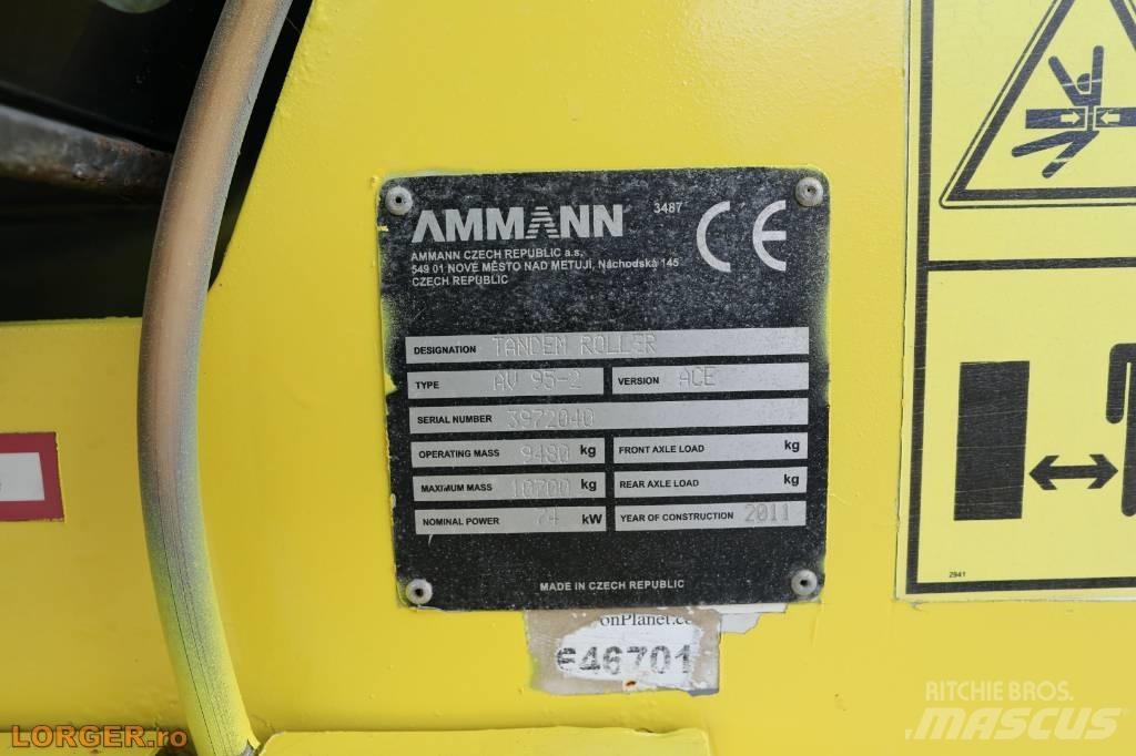 Ammann AV  95-2 مداحل ثنائية الاسطوانة