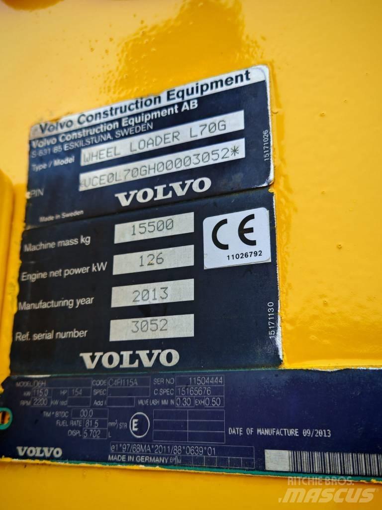 Volvo L 70 G لوادر بعجل