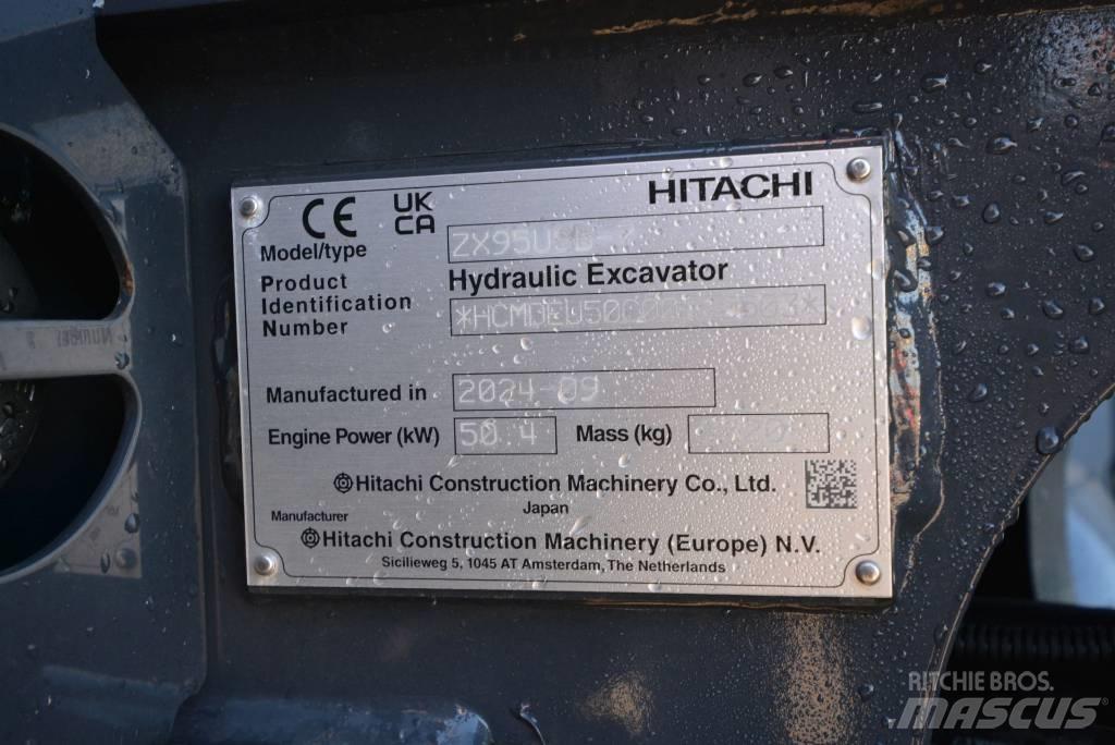 Hitachi ZX 95 USB-7 حفارات وسط 7 طن - 12 طن