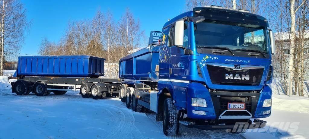 MAN TGX 35.580 شاحنات قلابة