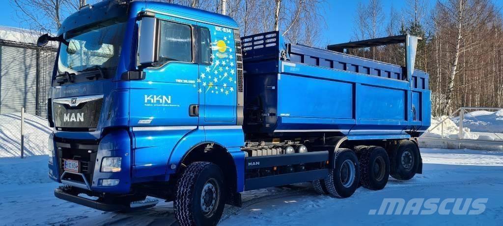 MAN TGX 35.580 شاحنات قلابة