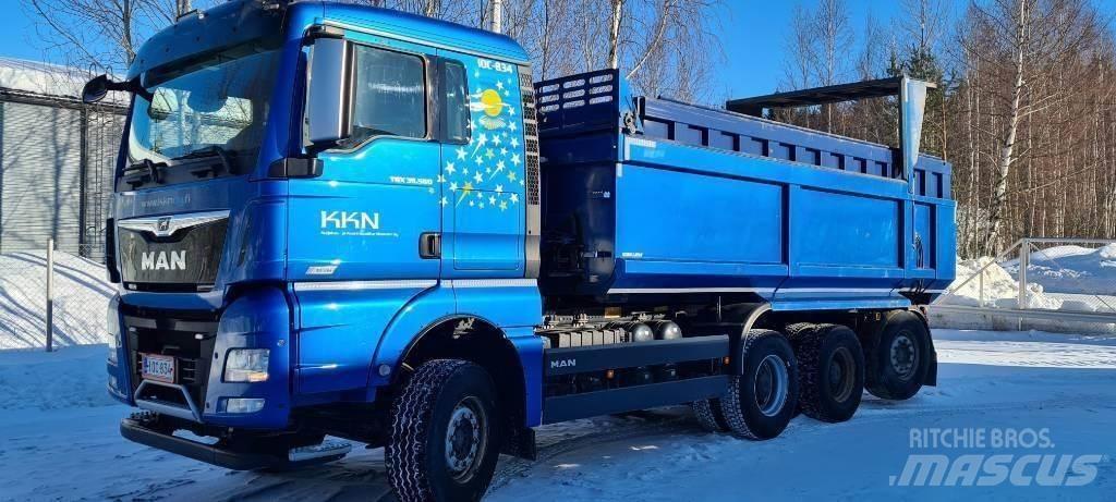 MAN TGX 35.580 شاحنات قلابة