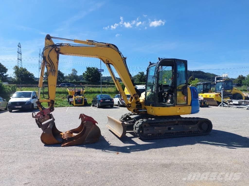 Komatsu PC 80 MR-5 حفارات زحافة