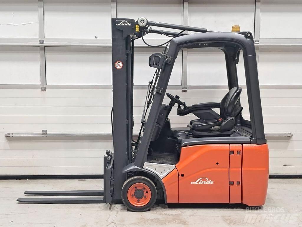 Linde E16C-01 شاحنات ذات رافعات شوكية تعمل بالكهرباء