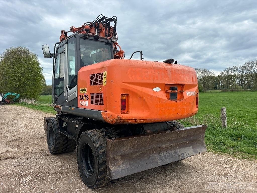 Hitachi ZX 140 W T-3 حفارات بعجل
