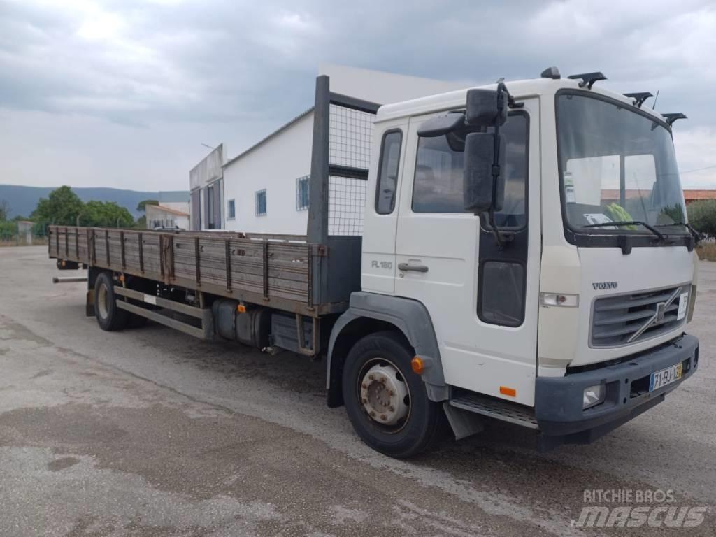 Volvo FL6 180 شاحنات مسطحة/مفصلية الجوانب