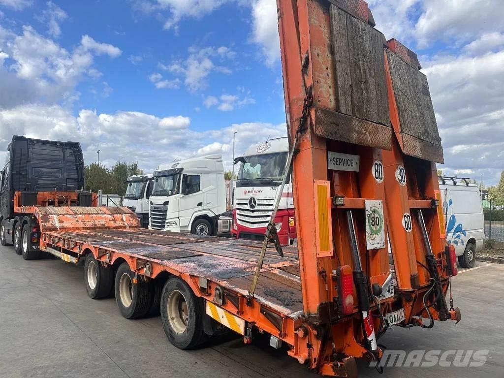 Kaiser S4503F نصف مقطورة مسطحة منخفضة