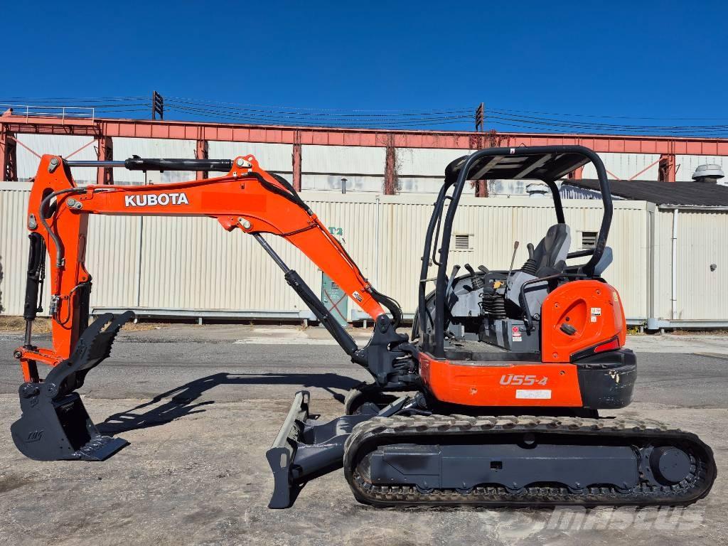 Kubota U 55-4 حفارات صغيرة أقل من 7 طن (حفارات صغيرة)