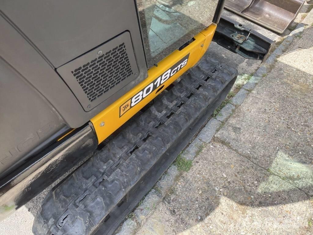 JCB 8018 CTS حفارات صغيرة أقل من 7 طن (حفارات صغيرة)