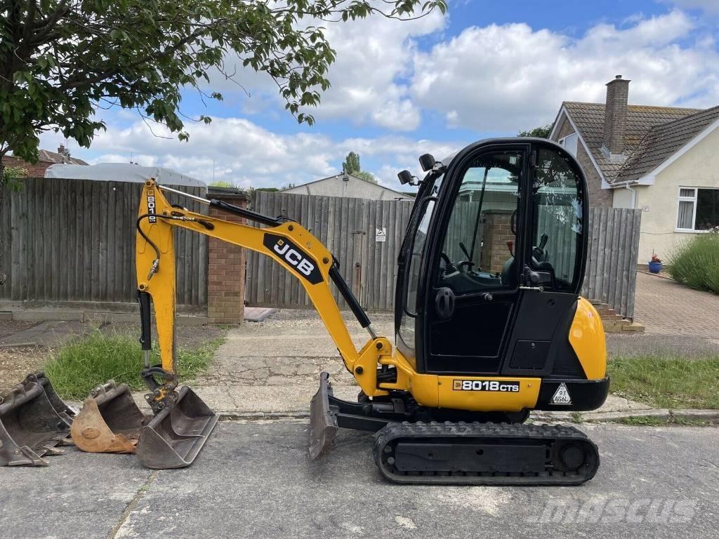 JCB 8018 CTS حفارات صغيرة أقل من 7 طن (حفارات صغيرة)