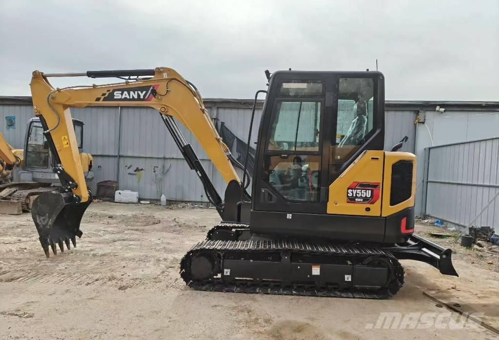 Sany SY 55 حفارات زحافة