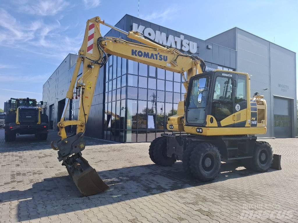 Komatsu PW 148-11 حفارات بعجل