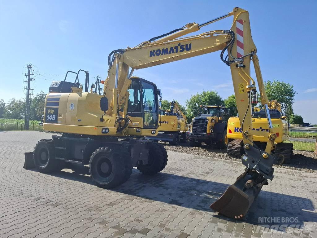 Komatsu PW 148-11 حفارات بعجل