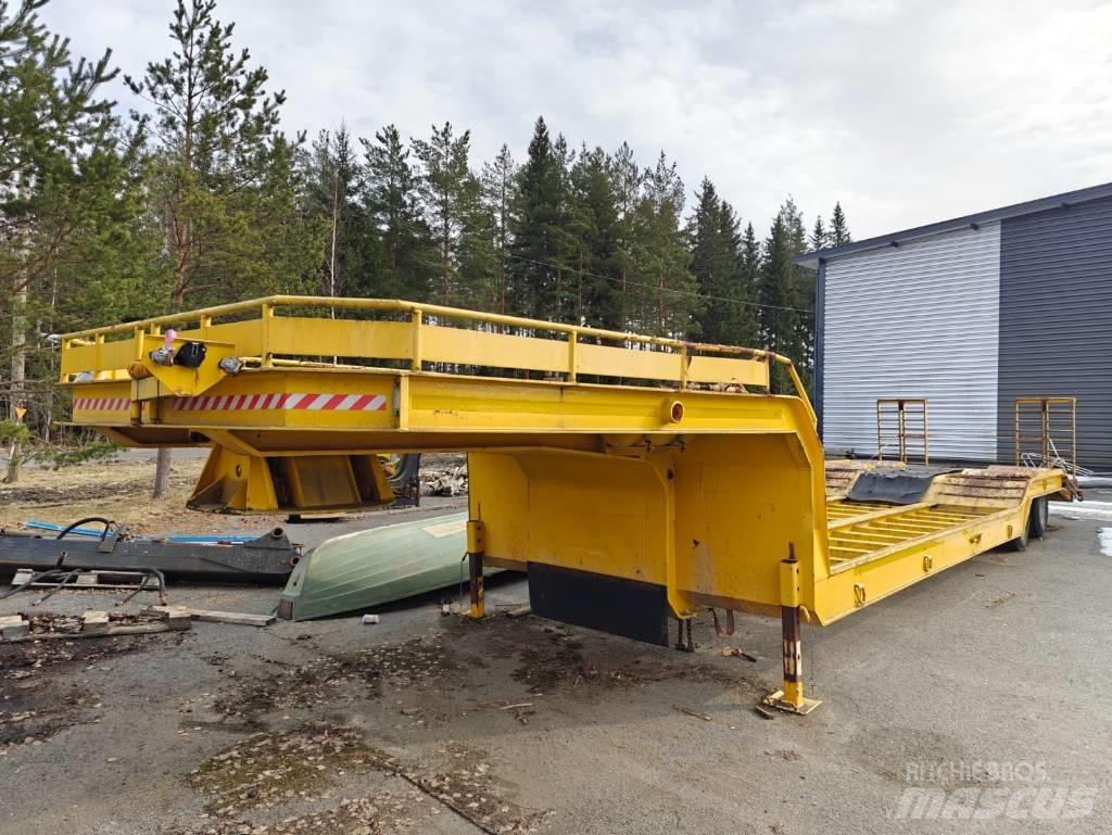  Ku-Ko Semi trailer نصف مقطورة مسطحة منخفضة