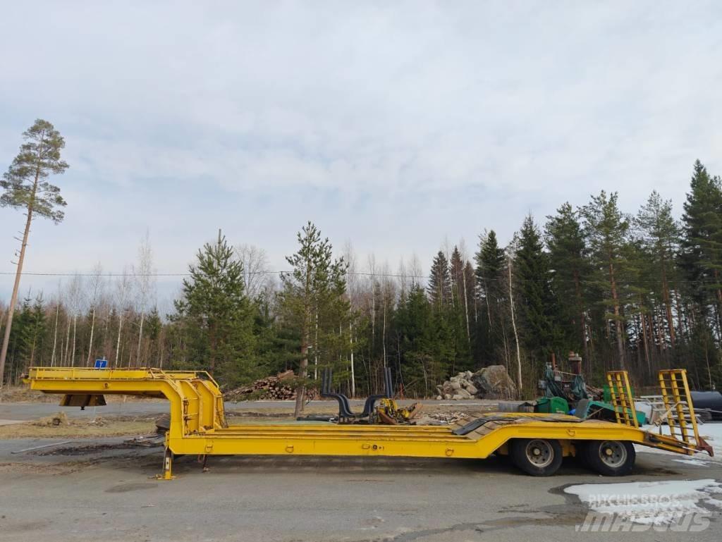  Ku-Ko Semi trailer نصف مقطورة مسطحة منخفضة