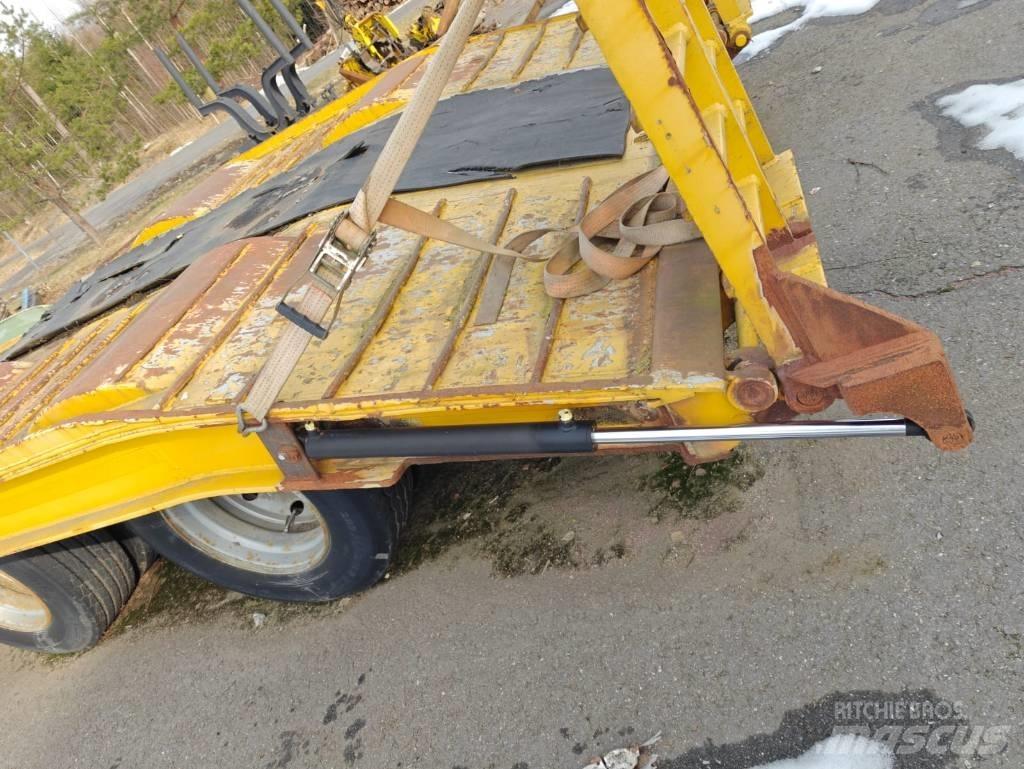  Ku-Ko Semi trailer نصف مقطورة مسطحة منخفضة