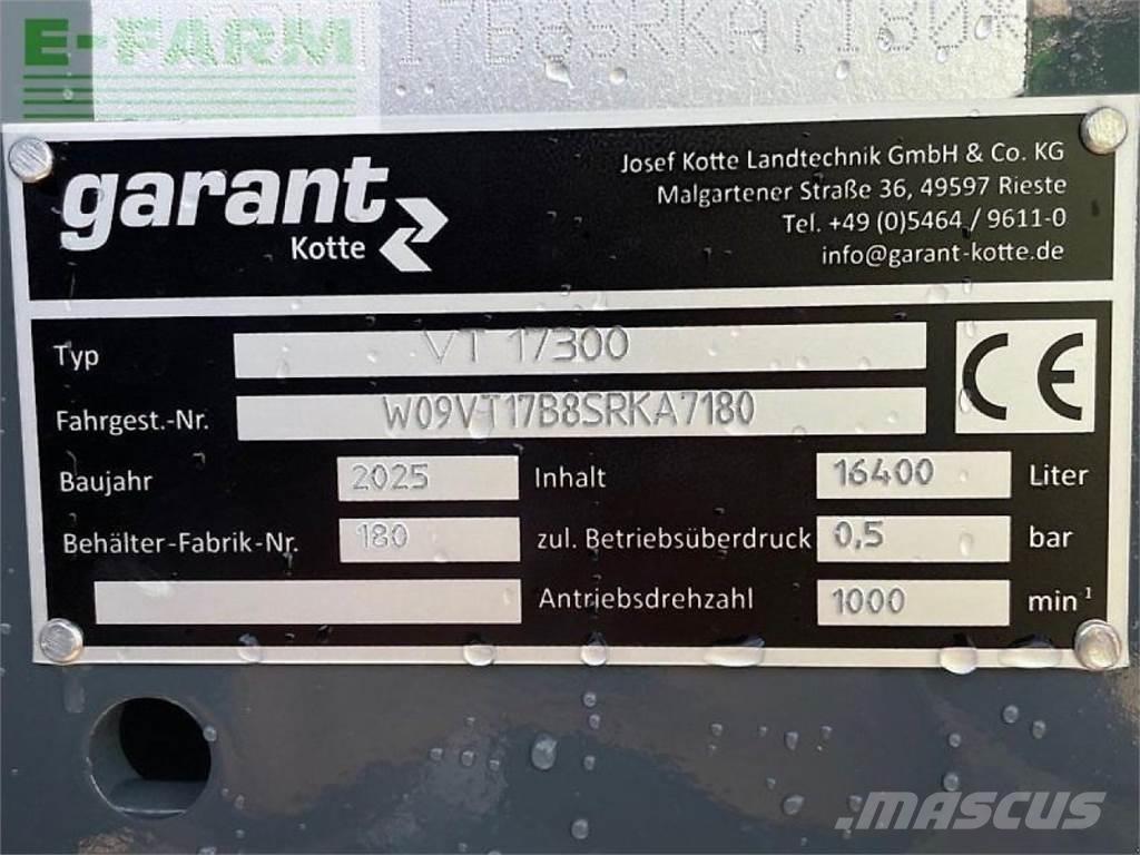  Gebo vt 17.300 معدات توزيع السماد العضوي