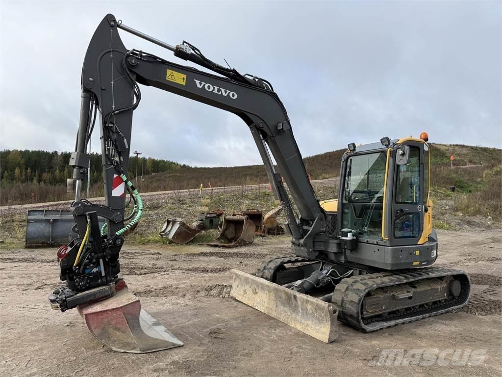 Volvo ECR88 D حفارات وسط 7 طن - 12 طن