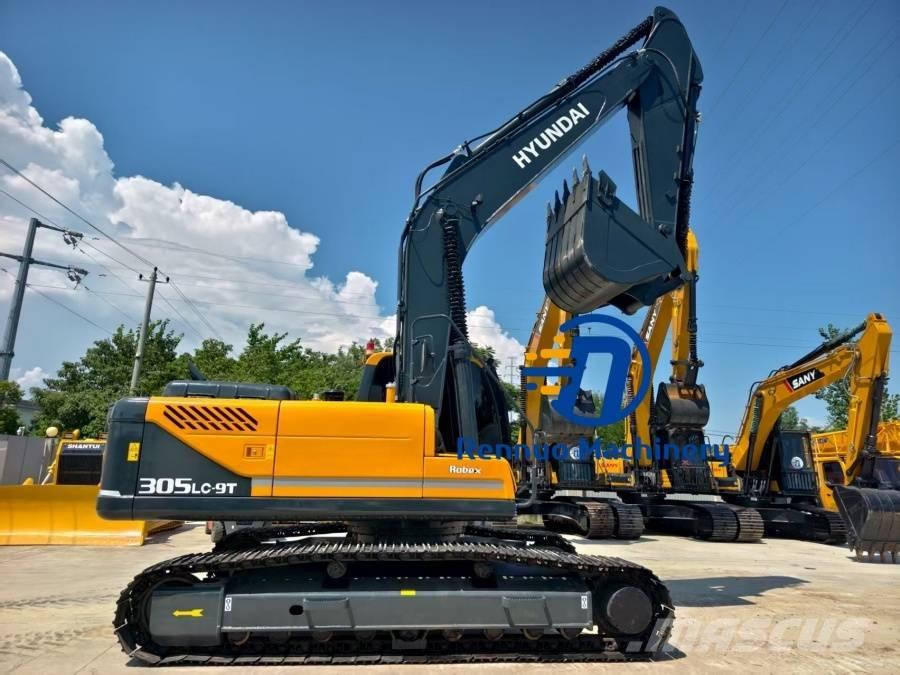 Hyundai R305LC-9T حفارات زحافة