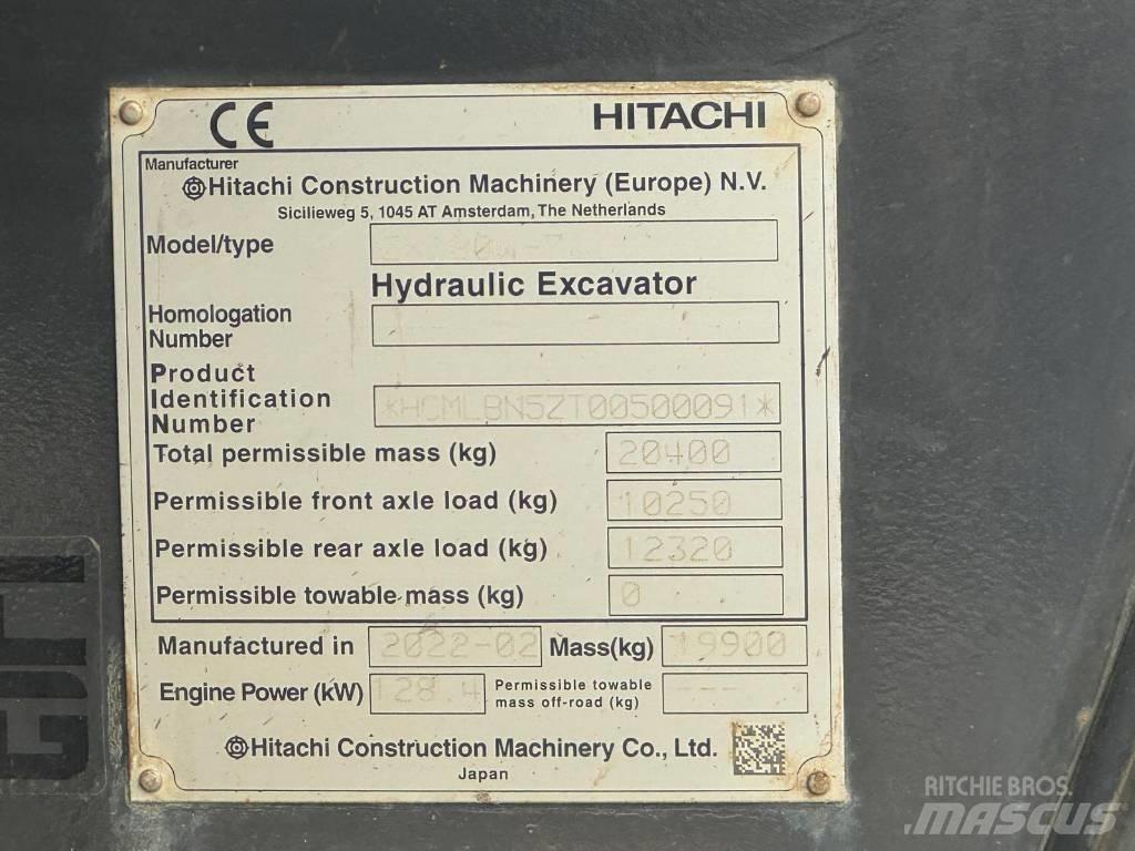Hitachi ZW 180 حفارات بعجل