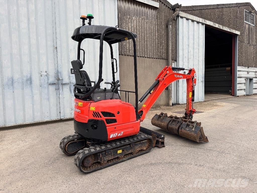 Kubota U 17 حفارات صغيرة أقل من 7 طن (حفارات صغيرة)