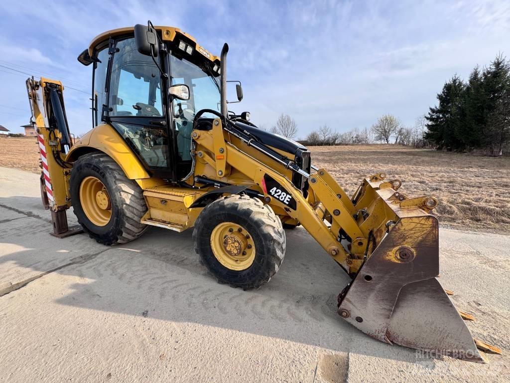 CAT 428 E لوادر ذات جرافات عكسية