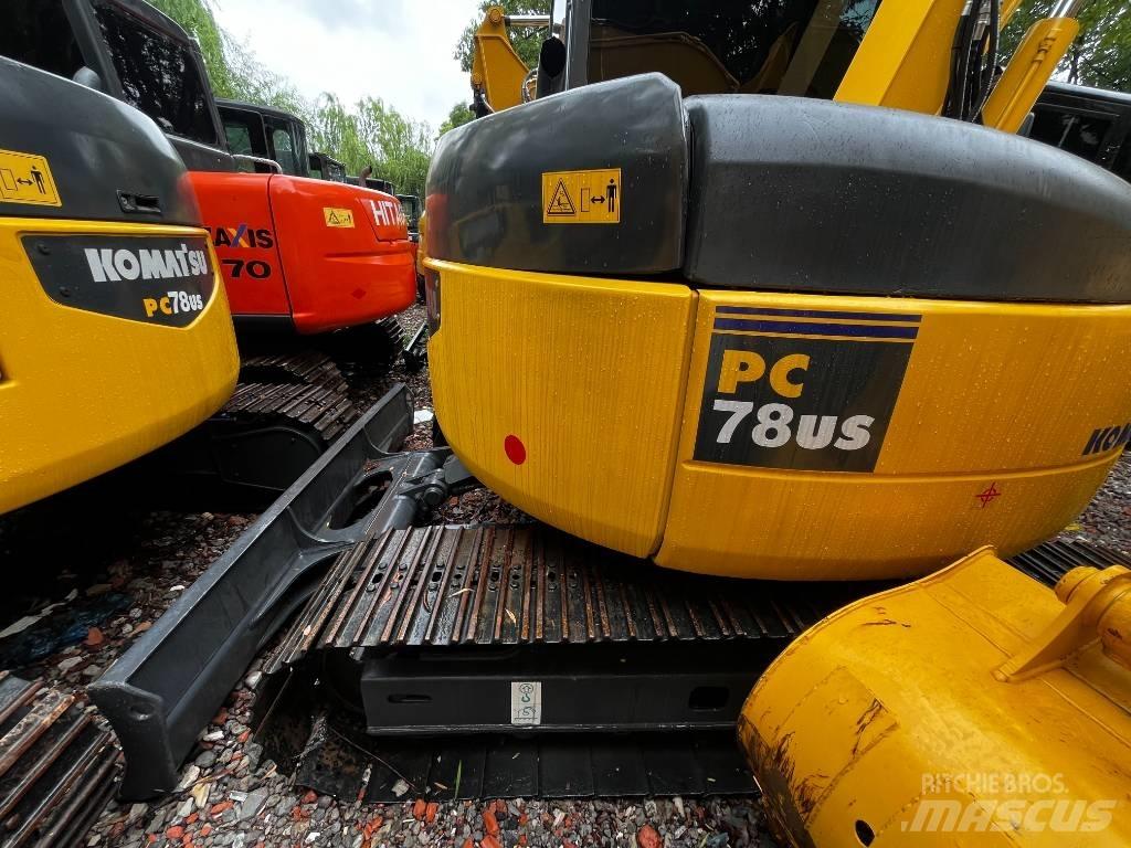 Komatsu PC 78 US حفارات وسط 7 طن - 12 طن