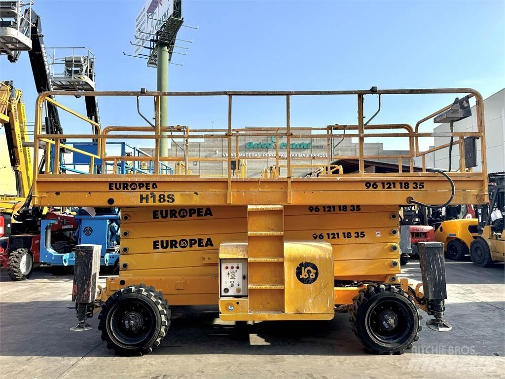 Haulotte H18SXL رافعات مقصية الشكل