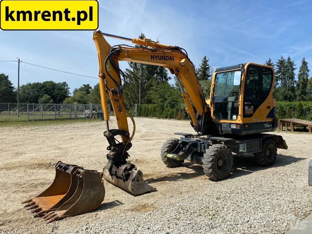 Hyundai Robex 55-9 A حفارات بعجل