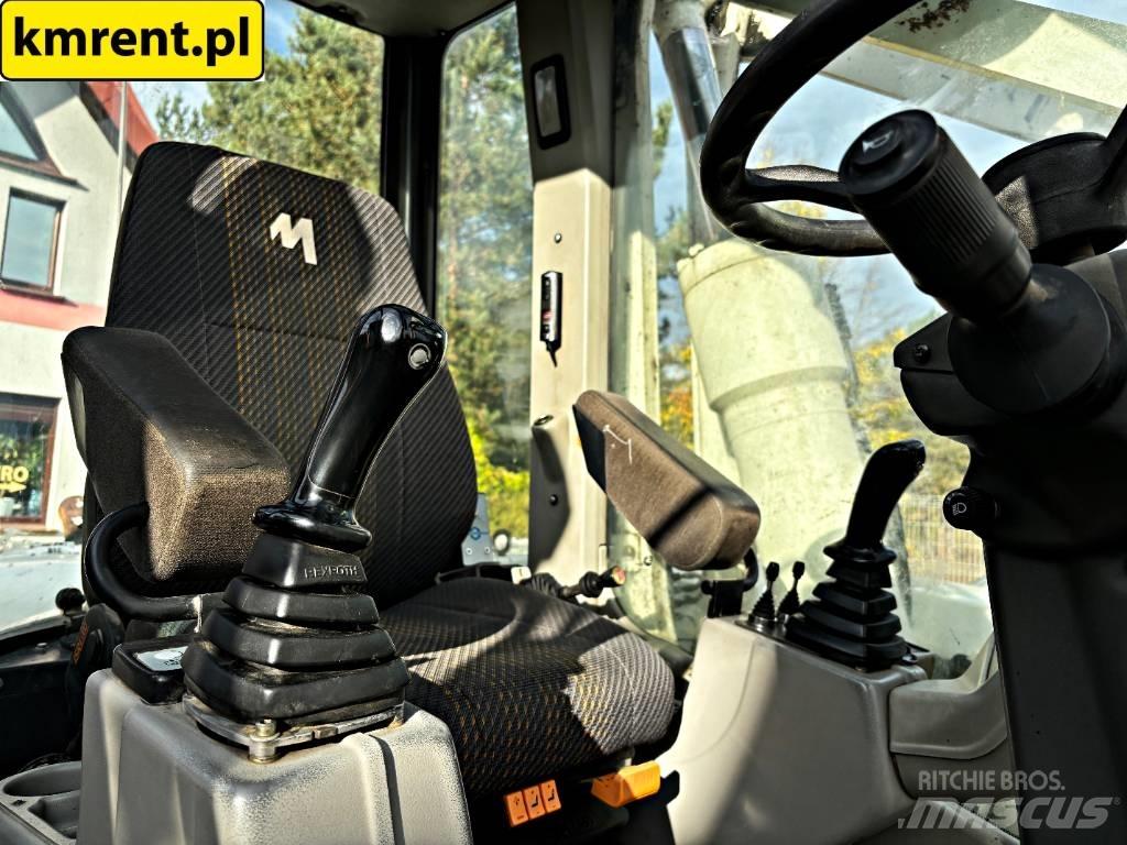Mecalac 12 M TX لوادر ذات جرافات عكسية