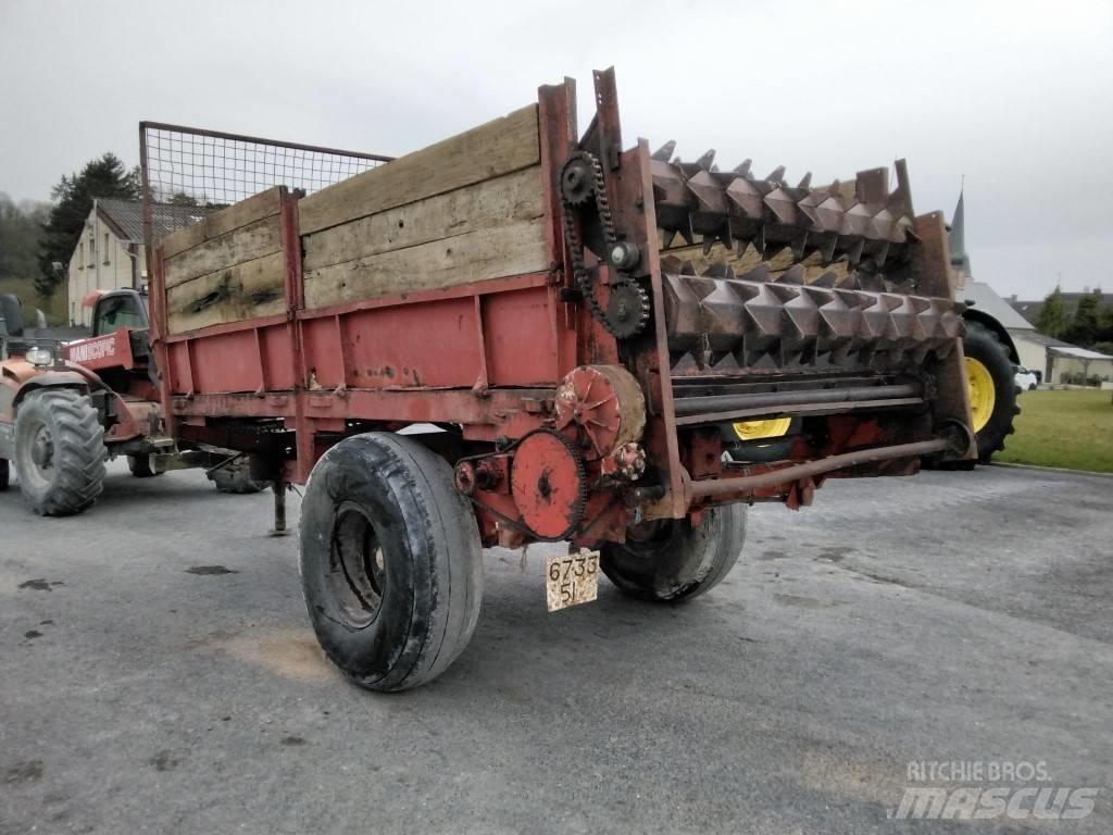 MOUZON DR 7 معدات توزيع السماد العضوي