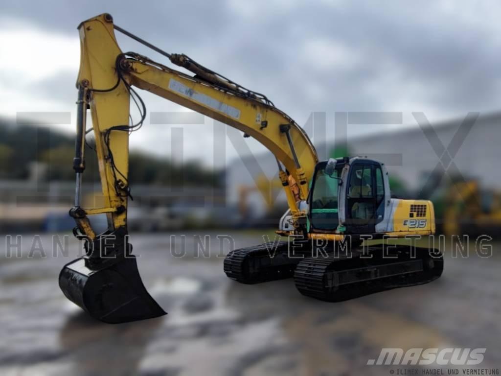 New Holland E 215 LC حفارات زحافة