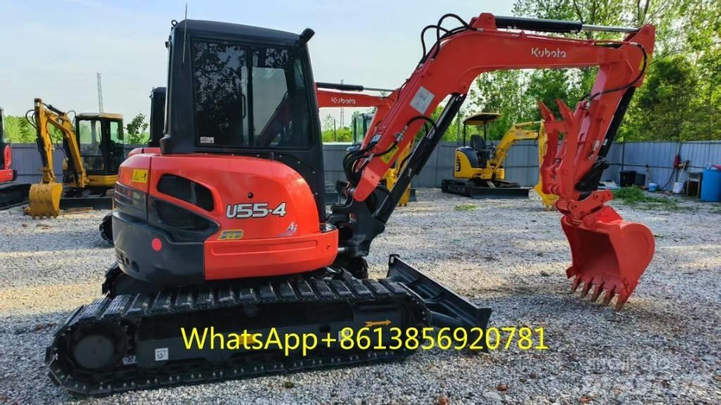 Kubota U 55-4 حفارات صغيرة أقل من 7 طن (حفارات صغيرة)