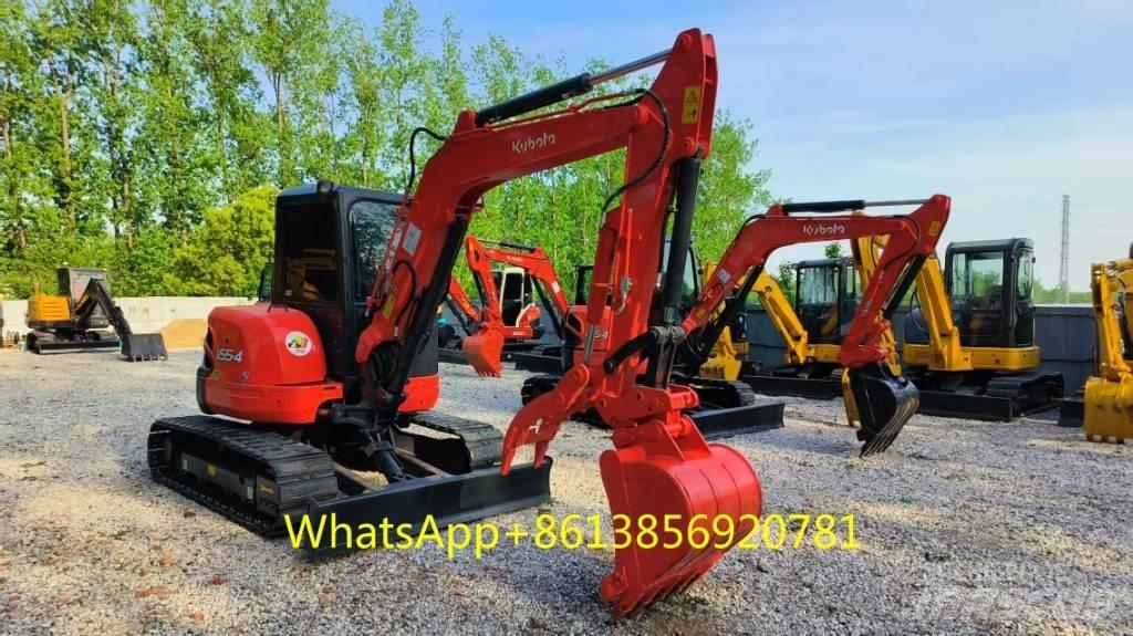 Kubota U 55-4 حفارات صغيرة أقل من 7 طن (حفارات صغيرة)