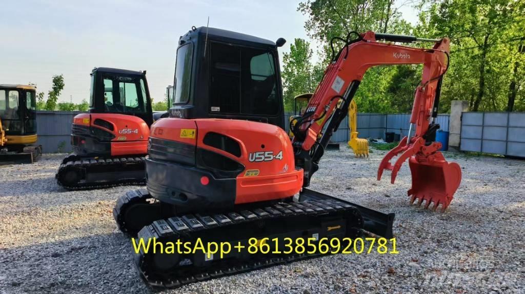 Kubota U 55-4 حفارات صغيرة أقل من 7 طن (حفارات صغيرة)