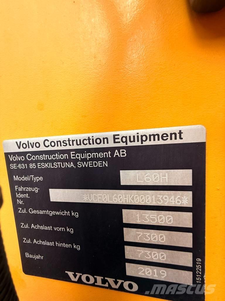 Volvo L 60 H لوادر بعجل