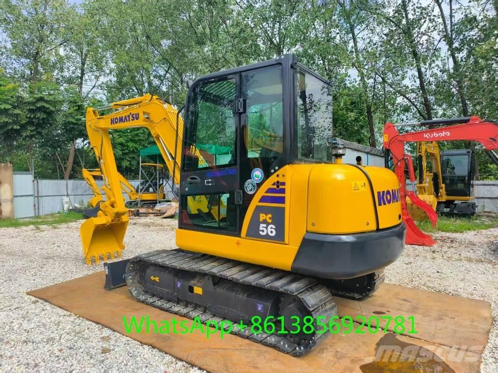 Komatsu PC 56 حفارات صغيرة أقل من 7 طن (حفارات صغيرة)
