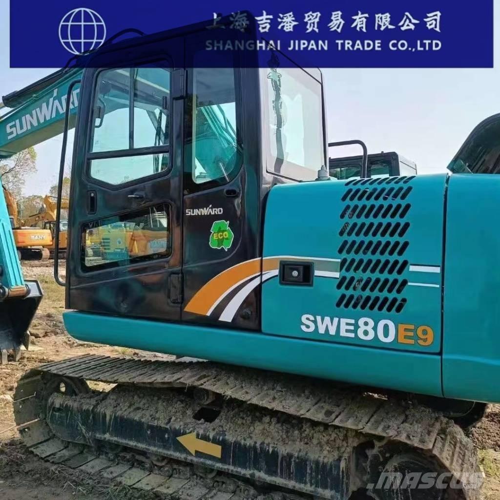 Sunward SWE 80 E حفارات زحافة