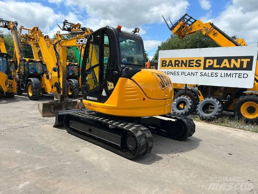JCB 8085 ZTS حفارات وسط 7 طن - 12 طن