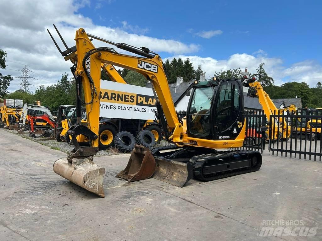 JCB 8085 ZTS حفارات وسط 7 طن - 12 طن