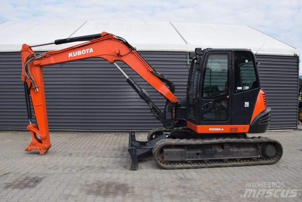 Kubota KX 080-4 حفارات وسط 7 طن - 12 طن