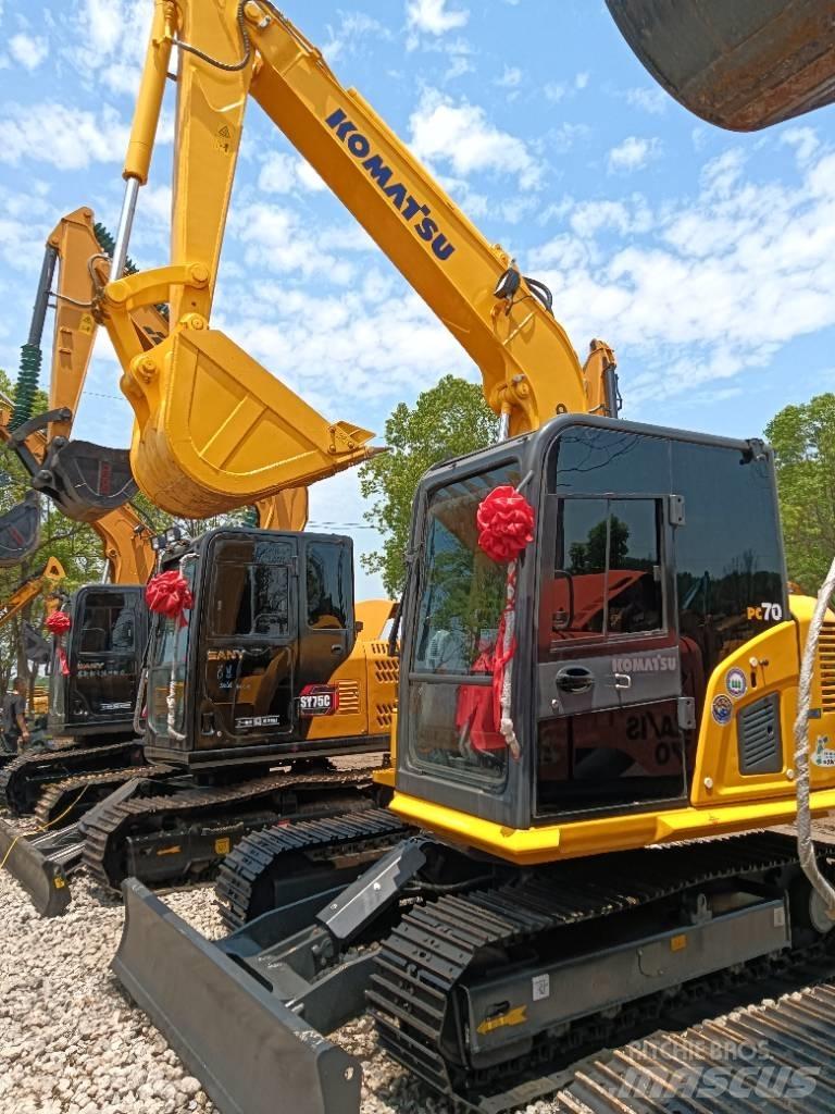 Komatsu PC 70 حفارات صغيرة أقل من 7 طن (حفارات صغيرة)