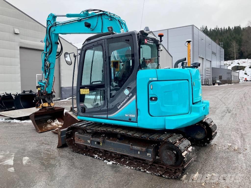 Kobelco SK 75 SR حفارات وسط 7 طن - 12 طن